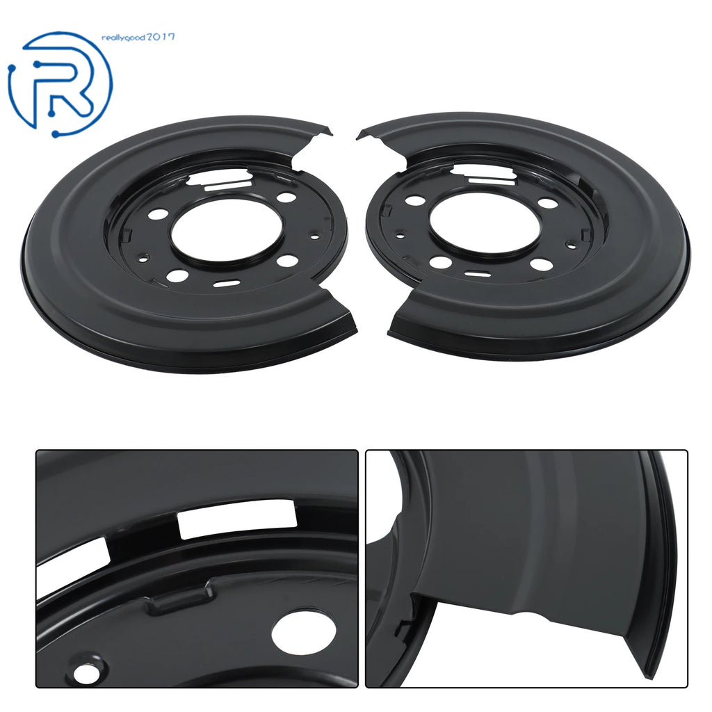 Rear Brake Dust Shield Backing Plates for Ford F250 F350 Excursion