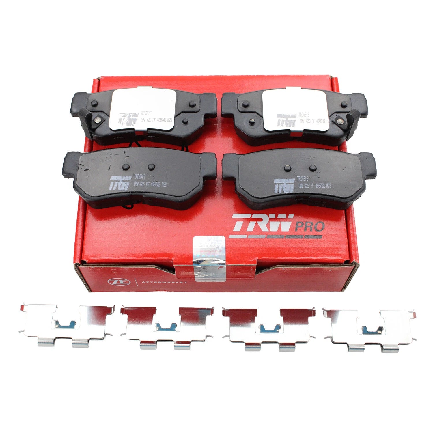 TRW Pro Rear Ceramic Brake Pads for Azera Elantra Sonata Optima Amanti Sportage (2006–2019)