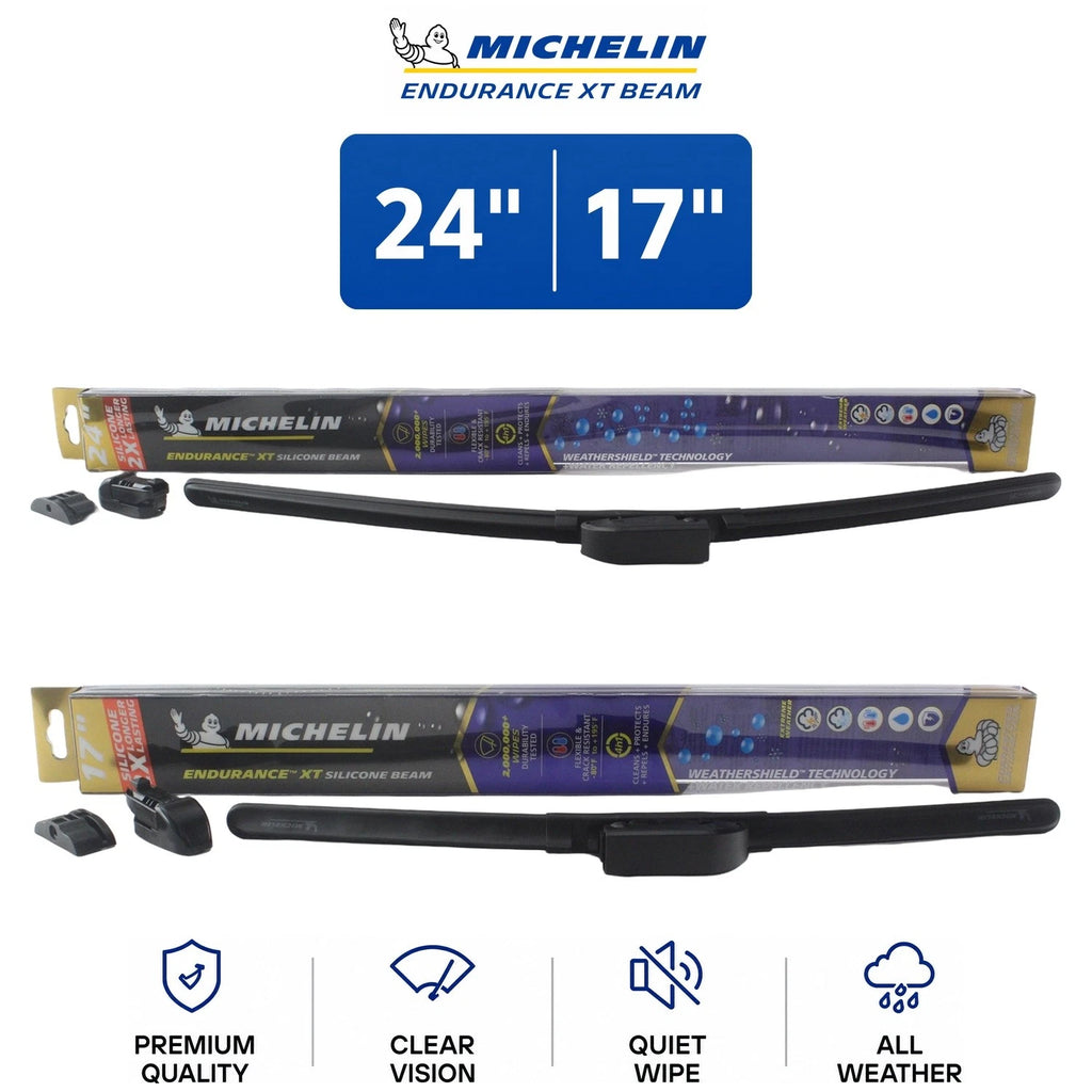 Set of 2 Wiper Blades for Lexus LS460 (2007–2017) - 24"/17"