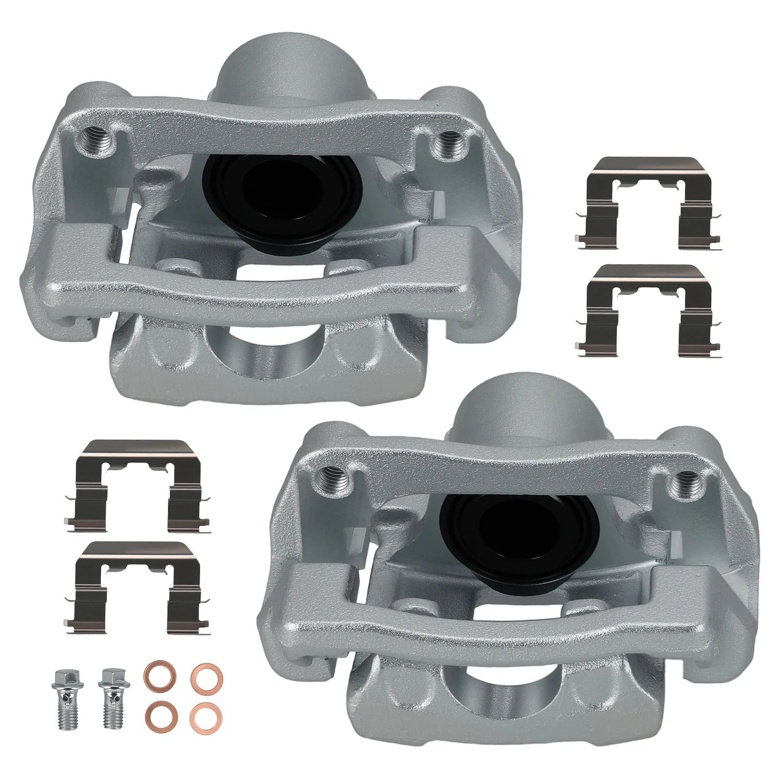 Set of 2 Rear Left & Right Disc Brake Calipers for Cadillac ATS/CTS (2013–2019)
