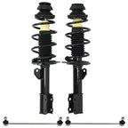 Front Struts w/ Spring Assembly & Sway Bar for Toyota Yaris (2006–2011)