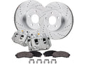 Front Brake Pad Rotor Caliper Set for Mazda B4000 (2003–2009) ZM618HP