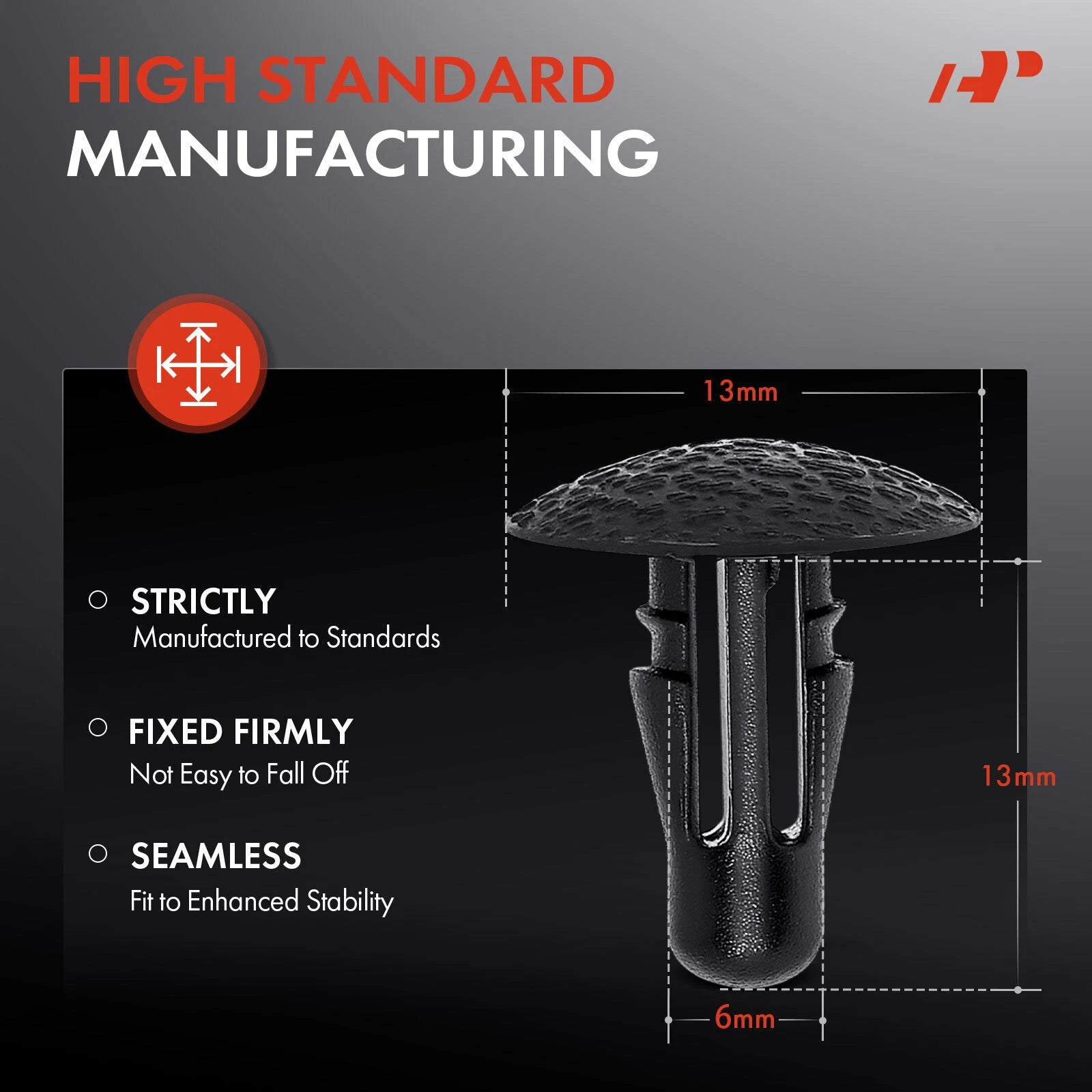 20x Nylon Retaining Clip for Nissan Fender Splash Shield