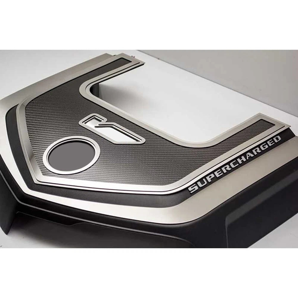 Engine Shroud Trim Kit with Brushed Finish for Cadillac CTS-V (2006–2015)