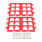 2X Mounting Plates for Tool Storage System Red Tool Box (100 lbs)