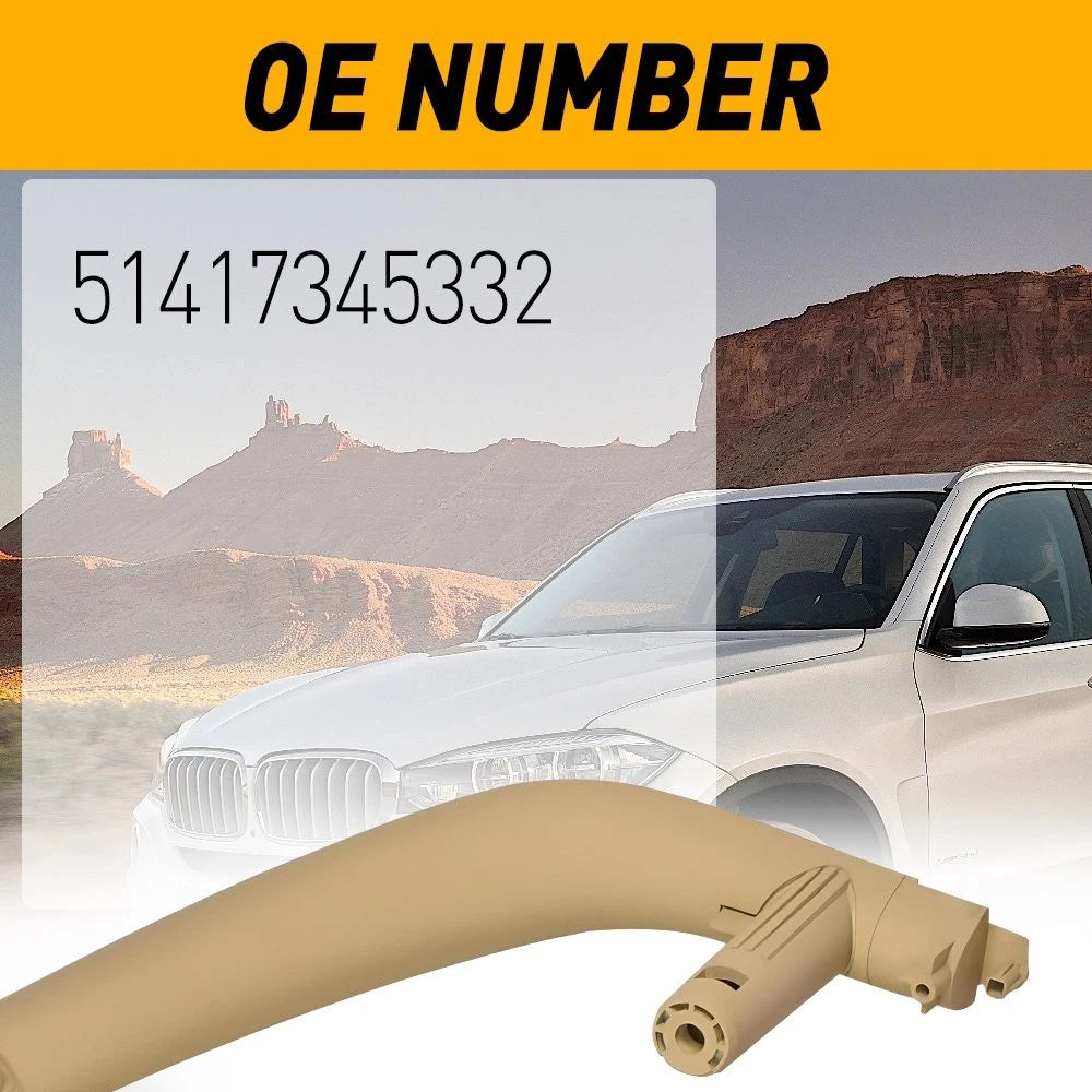 Right Door Inner Panel Handle Pull Trim Cover for BMW X5 F16 F85 (2014–2018)