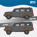 BFO 3" Suspension Lift Kit w/ Struts for Toyota 4-Runner (1996–2002)