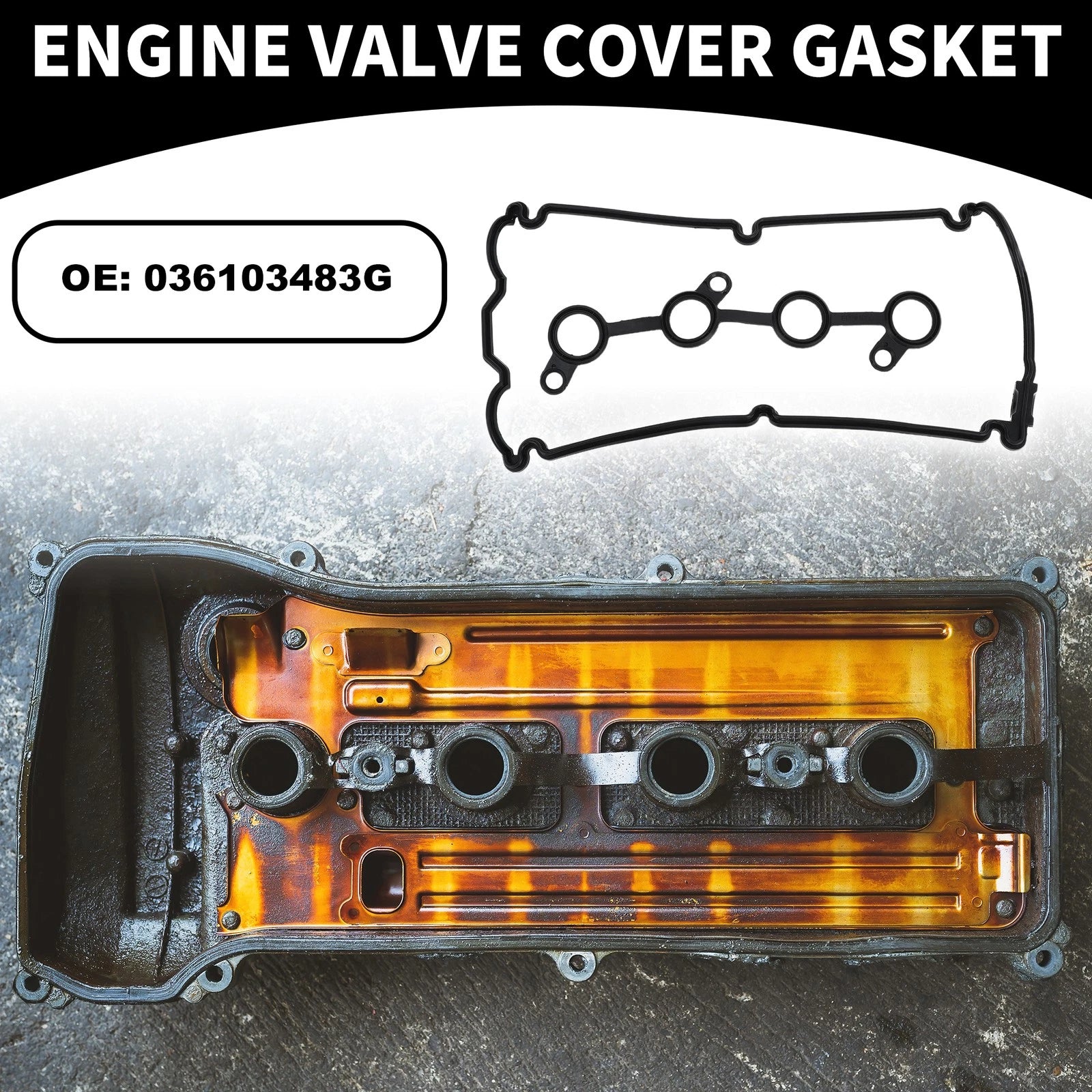 Valve Cover Gasket No. 036103483G for Volkswagen Polo (1996–1999)