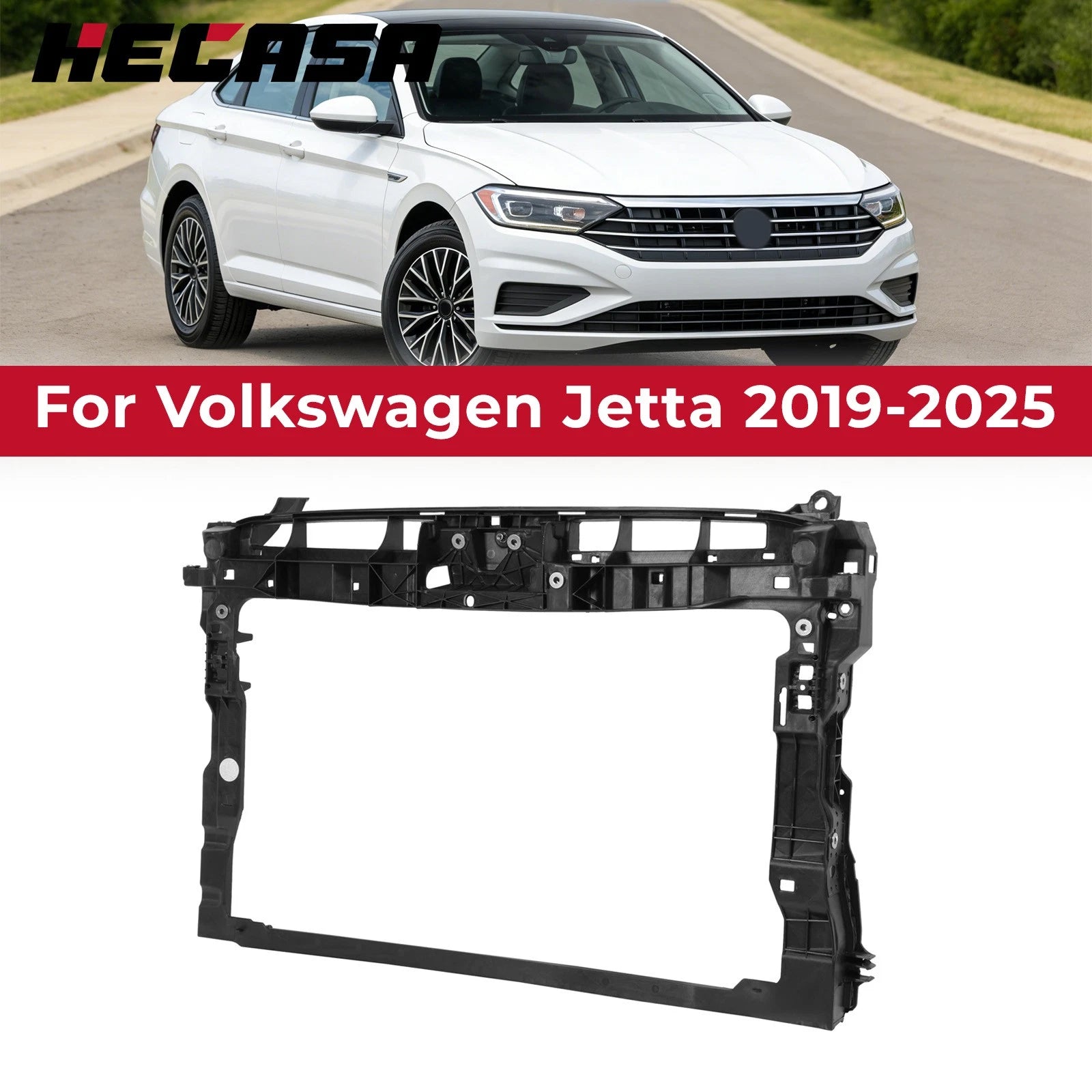 Front Radiator Core Support for VW Jetta (2019–2025)