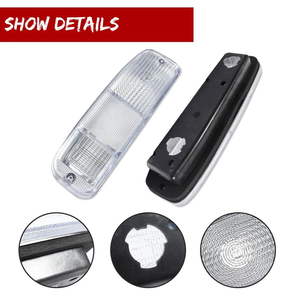 Clear Tail Lights with Housing for Ford F-150/F-250/F-350/E-Series (1973–1979)
