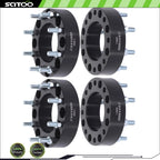 4X 8x180 Wheel Spacers 2'' for Chevy Silverado GMC Sierra 2500 3500 HD (2011–2023)