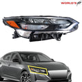 Chrome LED Headlight for Nissan Sentra SR (2024–2025) Right Side