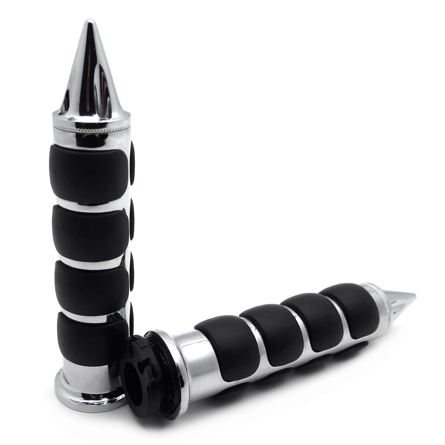 22mm Spike Handlebar Grips for Honda Motorcycle (7/8")