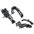 Headlight Bracket Pair for Audi Q5 (2009–2012) Holder Mount + Plate Retainer