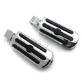 Chrome Rubber Custom Footpegs for Honda Fury VT1300 Shadow Aero Phantom Spirit (2009–2019)