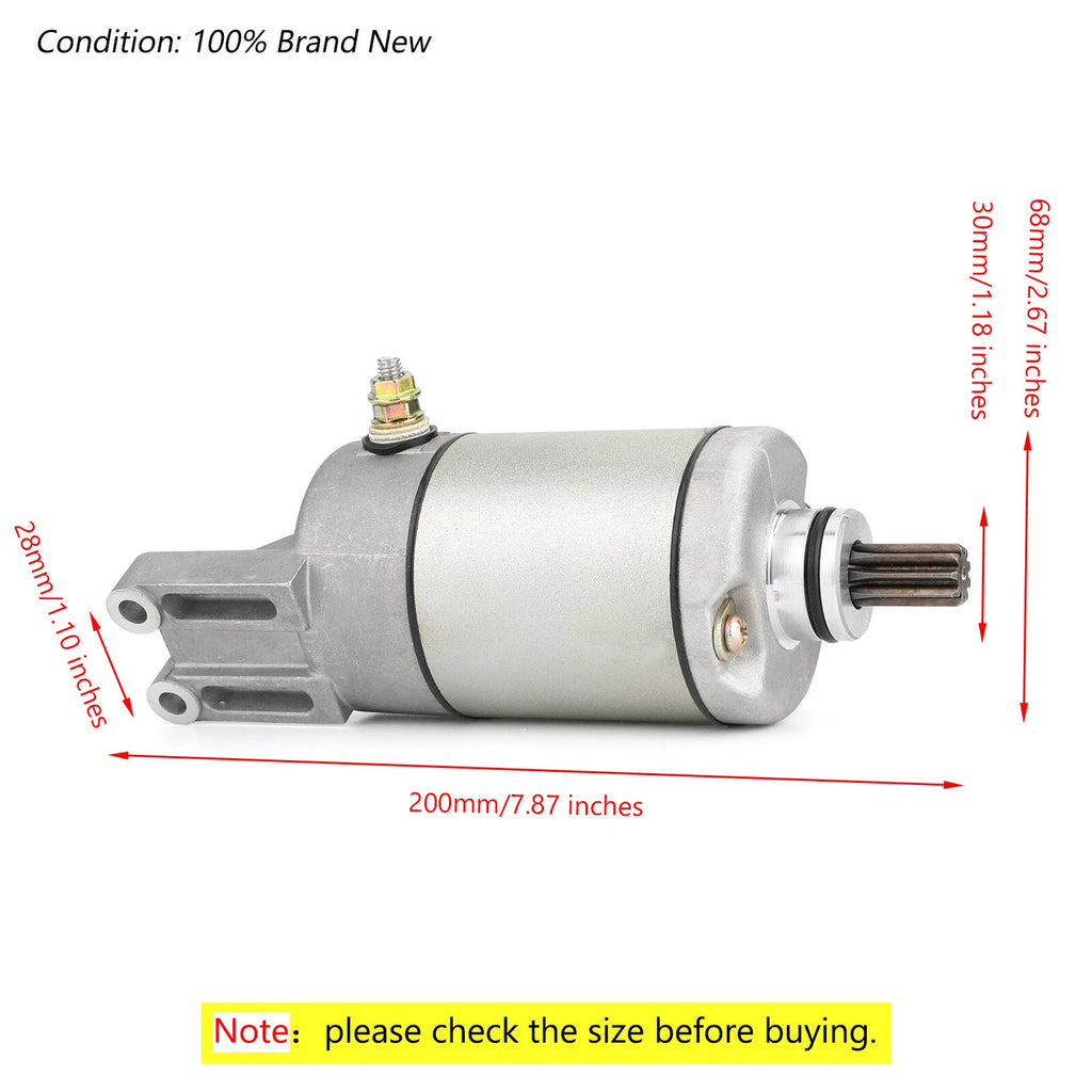 Starter for Bombardier Can-Am Outlander 330 2X4 (2004–2005) 420684280 420684282