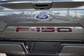 Tailgate Letter Inserts OEM Replacement for 2018–2020 Ford F150 Fire Fighter