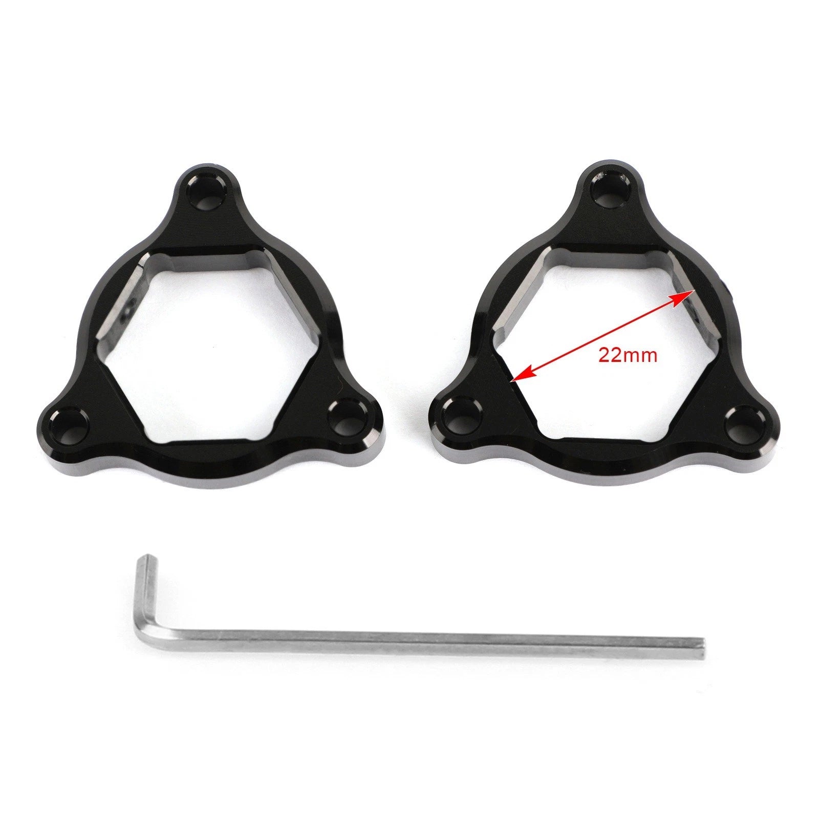 Fork Pre Adjusters 22mm for Suzuki GSXR600 (2004–2005), GSXR750 (1992–2005), RGV250
