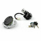 Ignition Switch Lock & Fuel Gas Cap Lock Keys for Suzuki GSXR 600 750 SV1000 (T9)