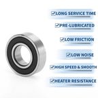 6002DDU Deep Groove Ball Bearing for Scooter Skateboard (15x32x9mm)
