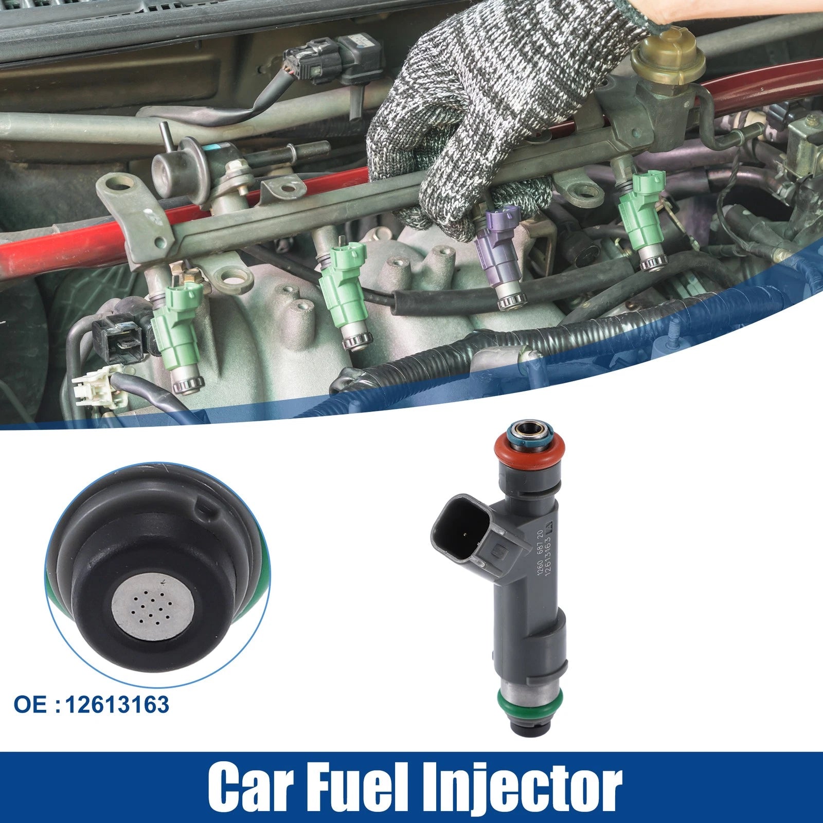 Fuel Injector Nozzle for Chevrolet Malibu 2.4L (2008–2012) 12613163, 703820916239