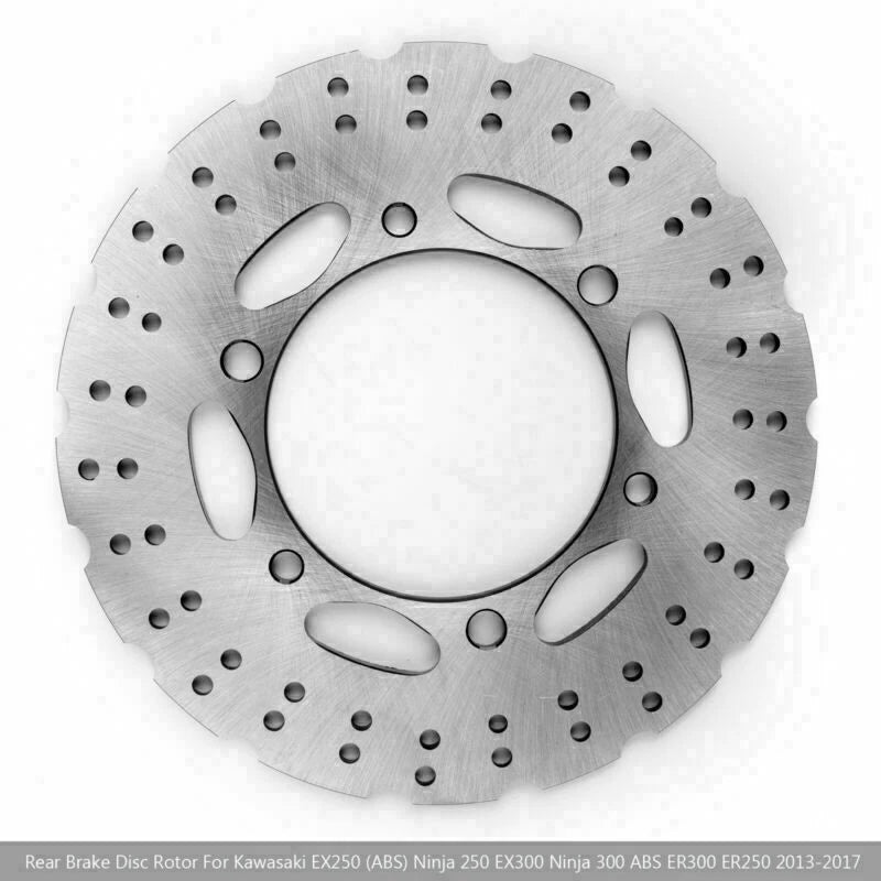 Rear Brake Disc Rotor for Kawasaki EX250/300 ER250/300 (2008–2023) MD4163C 41080-0596-11 A