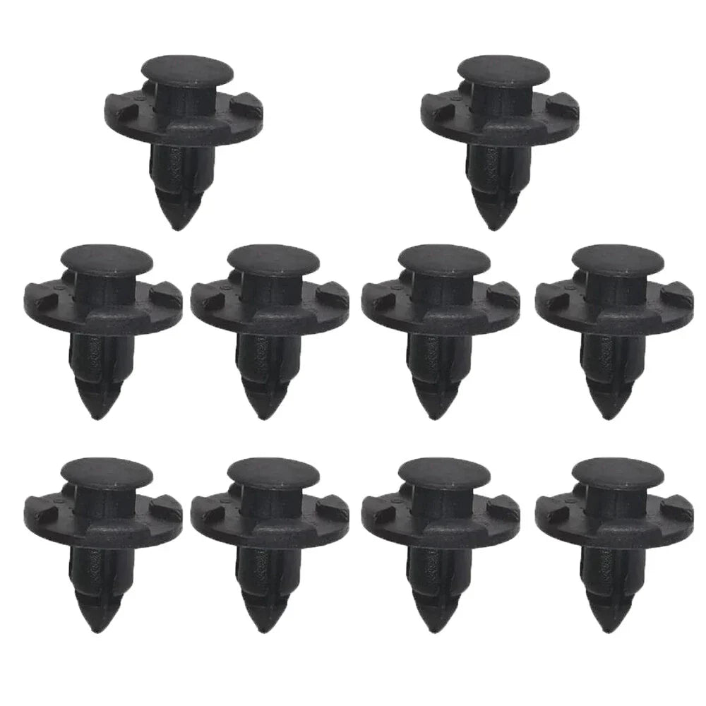 10 x Car Hole Fender Plastic Retaining Clips for Nissan Altima Frontier Maxima