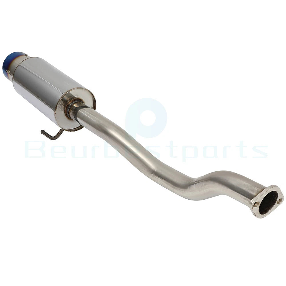 4.5" Burnt Tip Muffler Exhaust for Honda Civic (1992–2000) EG8/EJ1-8