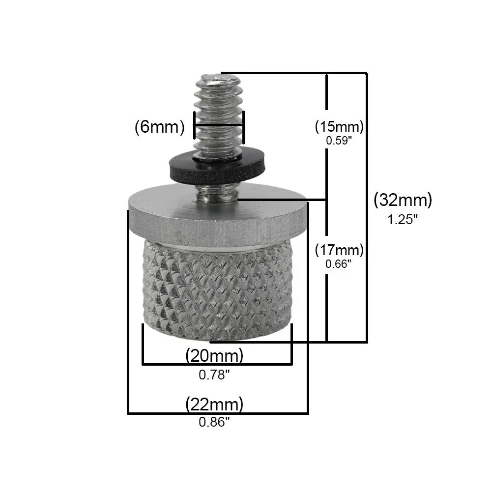 Fender / Rear / CNC Billet Aluminum Half-Thread Accessories