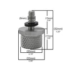 Fender / Rear / CNC Billet Aluminum Half-Thread Accessories