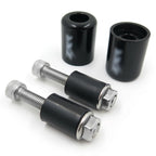 Bar Ends 2X Rubber Black for Kawasaki Ninja ZX7R (1996–2003) / ZRX1100 (1999–2000)