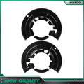 Front LH & RH Brake Backing Plate for Ford F-250 F-350 F-450 (1999–2023)
