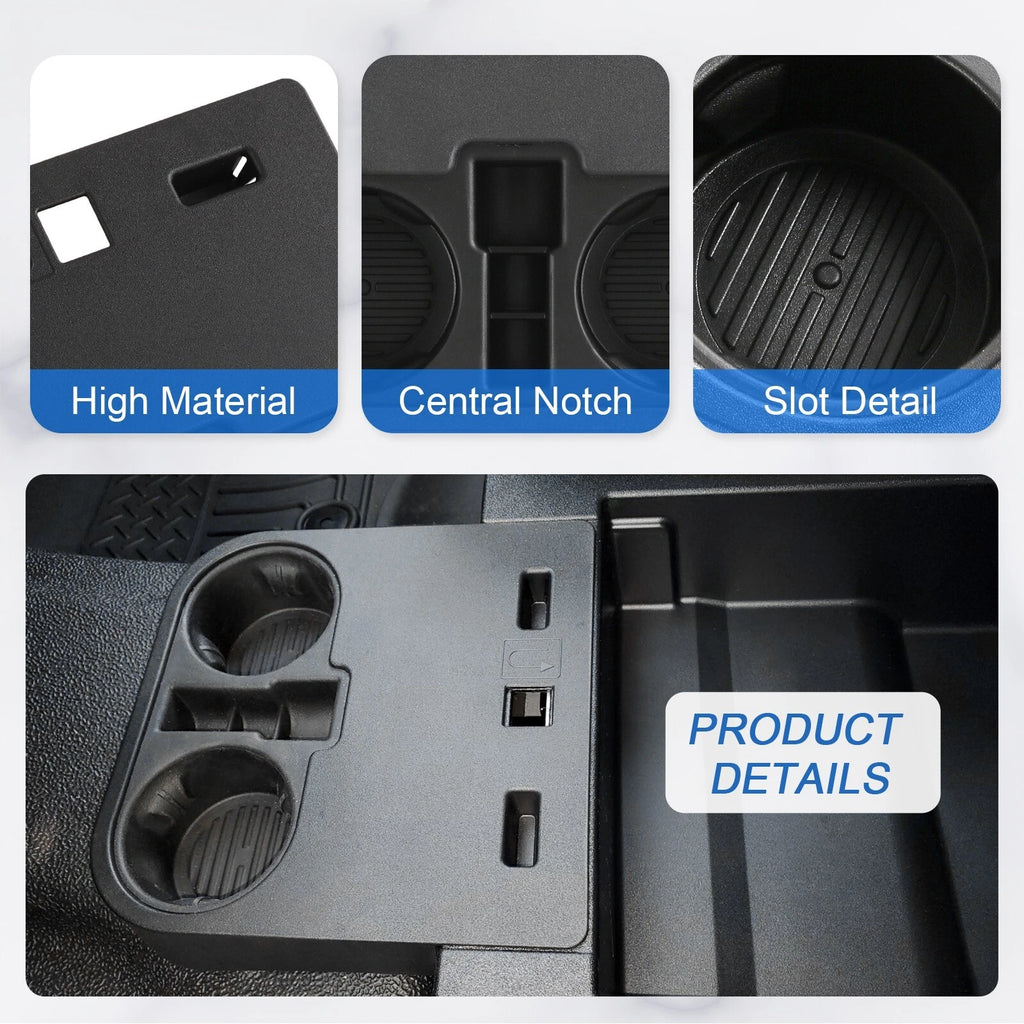Dual Cup Holder for Ford F-Super Duty (2015-2022)