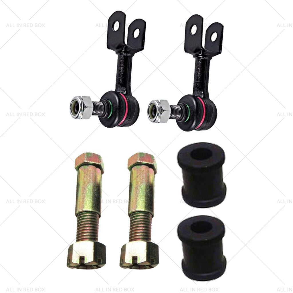 2X Rear Sway Bar Link + Bush for Toyota Landcruiser FJ80R HZJ80R (1992–2019)