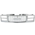 Chrome Grille Assembly for GMC C/K 1500 2500 3500 Yukon (1994–2000)