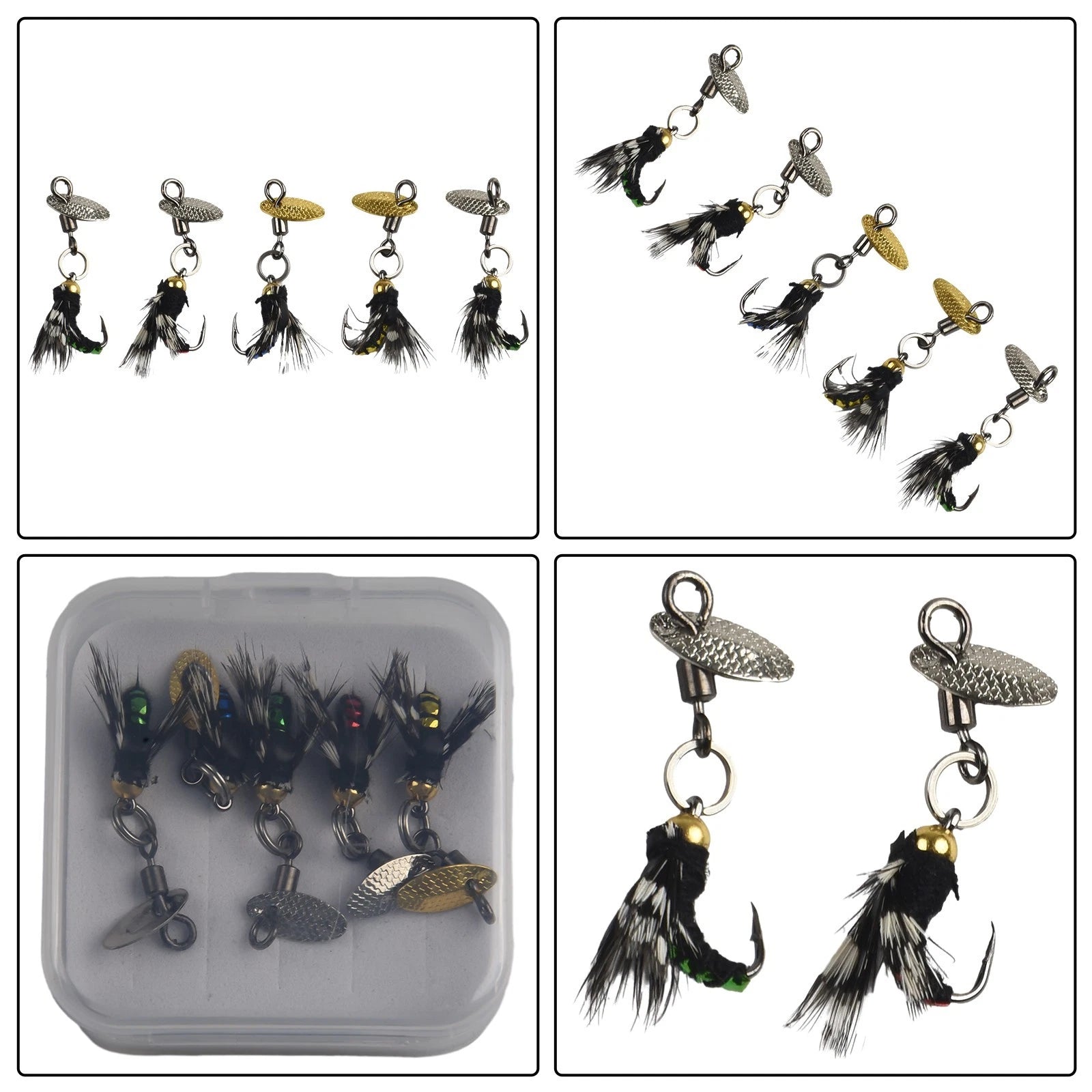 Fly Hooks Sequins for Fishing Lures (14mm)