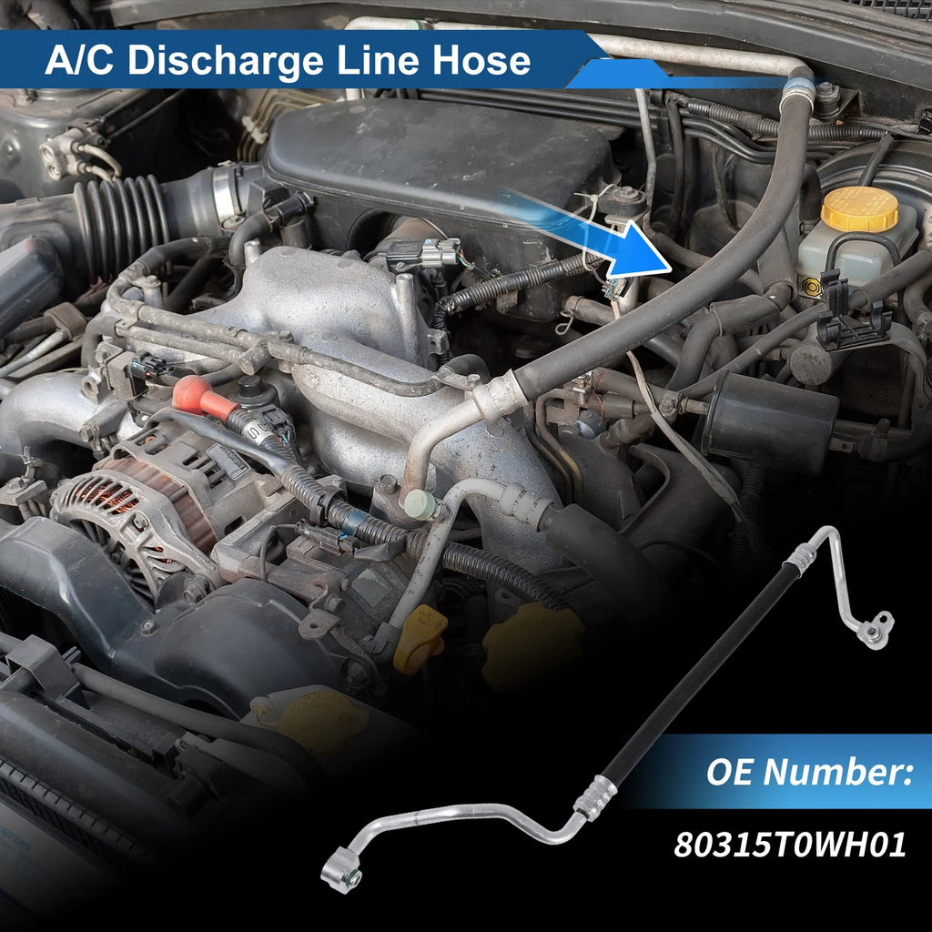 A/C Refrigerant Liquid Hose for Honda CR-V (2012–2016) No. 80315T0WH01