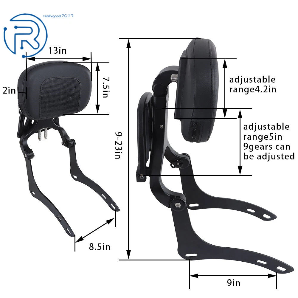 Sissy Bar Backrest for Honda CMX 1100 DCT (2021-2024)