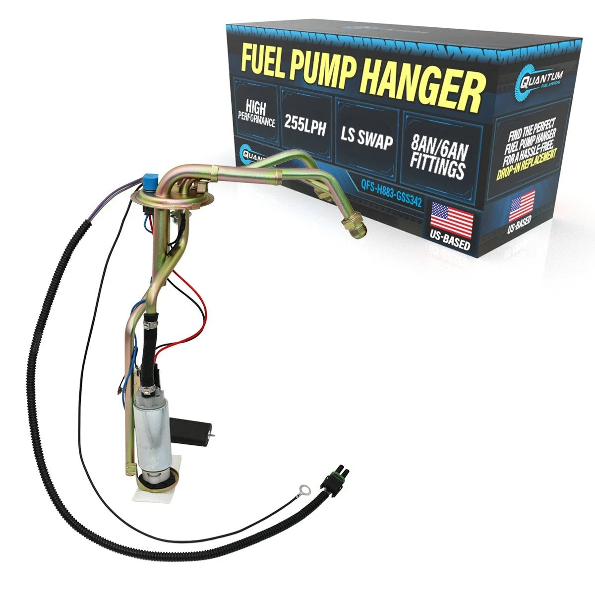 255LPH Fuel Pump Hanger + Send for Chevy GMC Pickup (1988–1995)