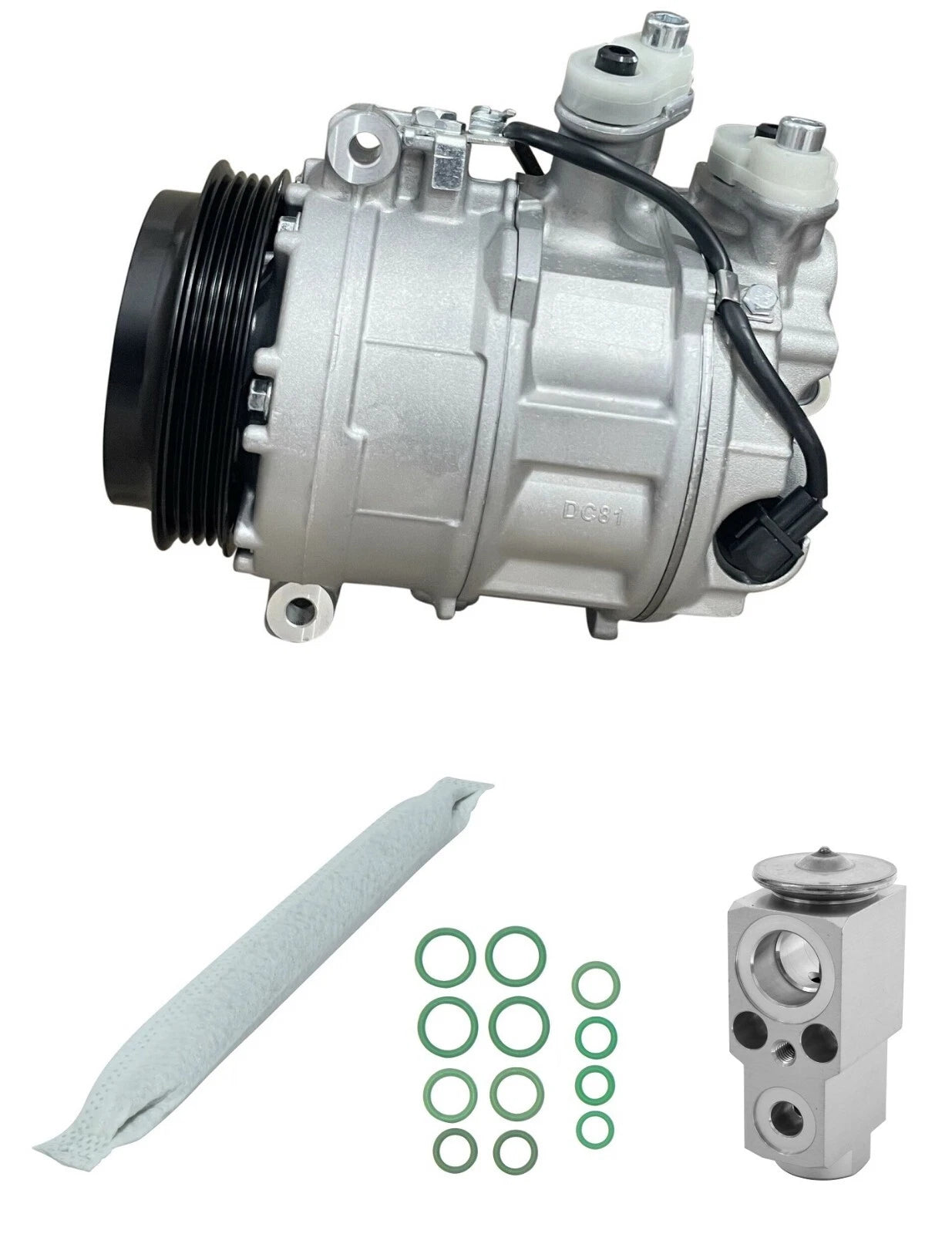 AC Compressor Kit Replacement for Mercedes-Benz C63 AMG S 4.0L (2019–2020)