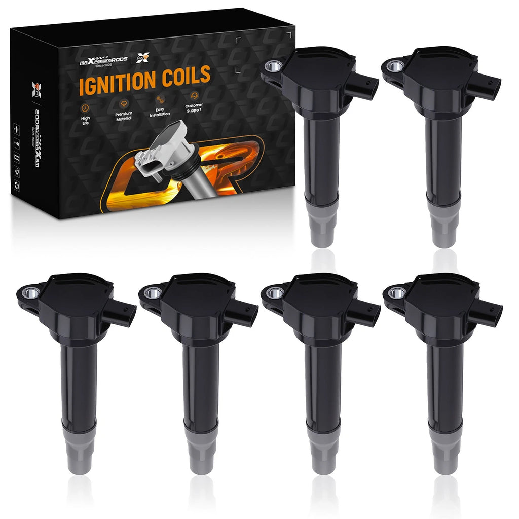 Set of 6 Ignition Coils for Dodge Nitro 4.0L (2007-2011)