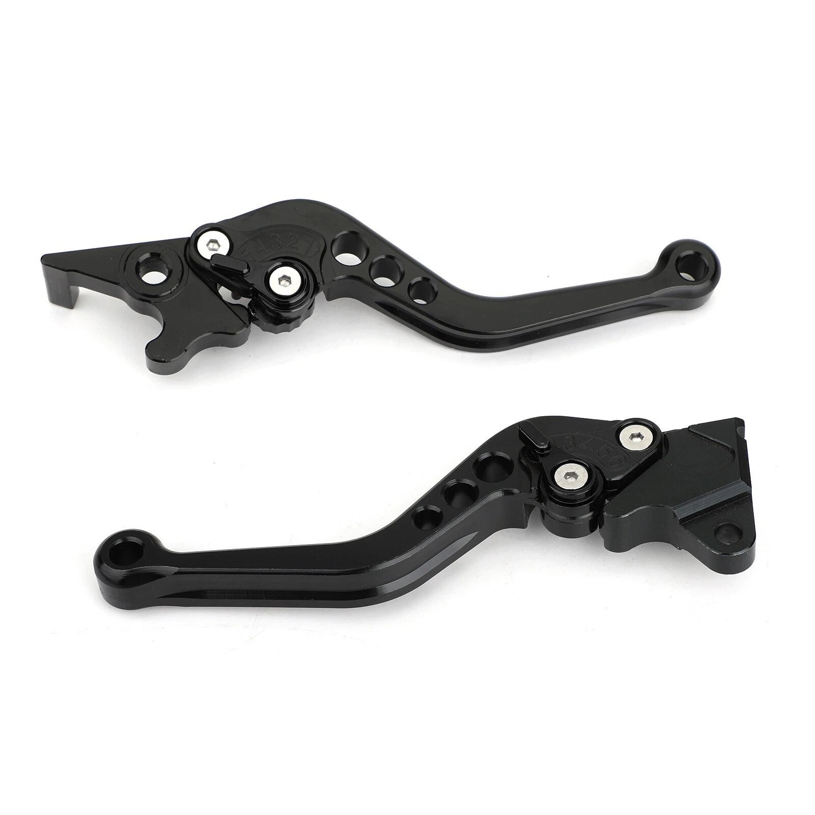 Set of 2 Aluminum Brake Clutch Levers for Honda PCX 125 (2011–2023) Black