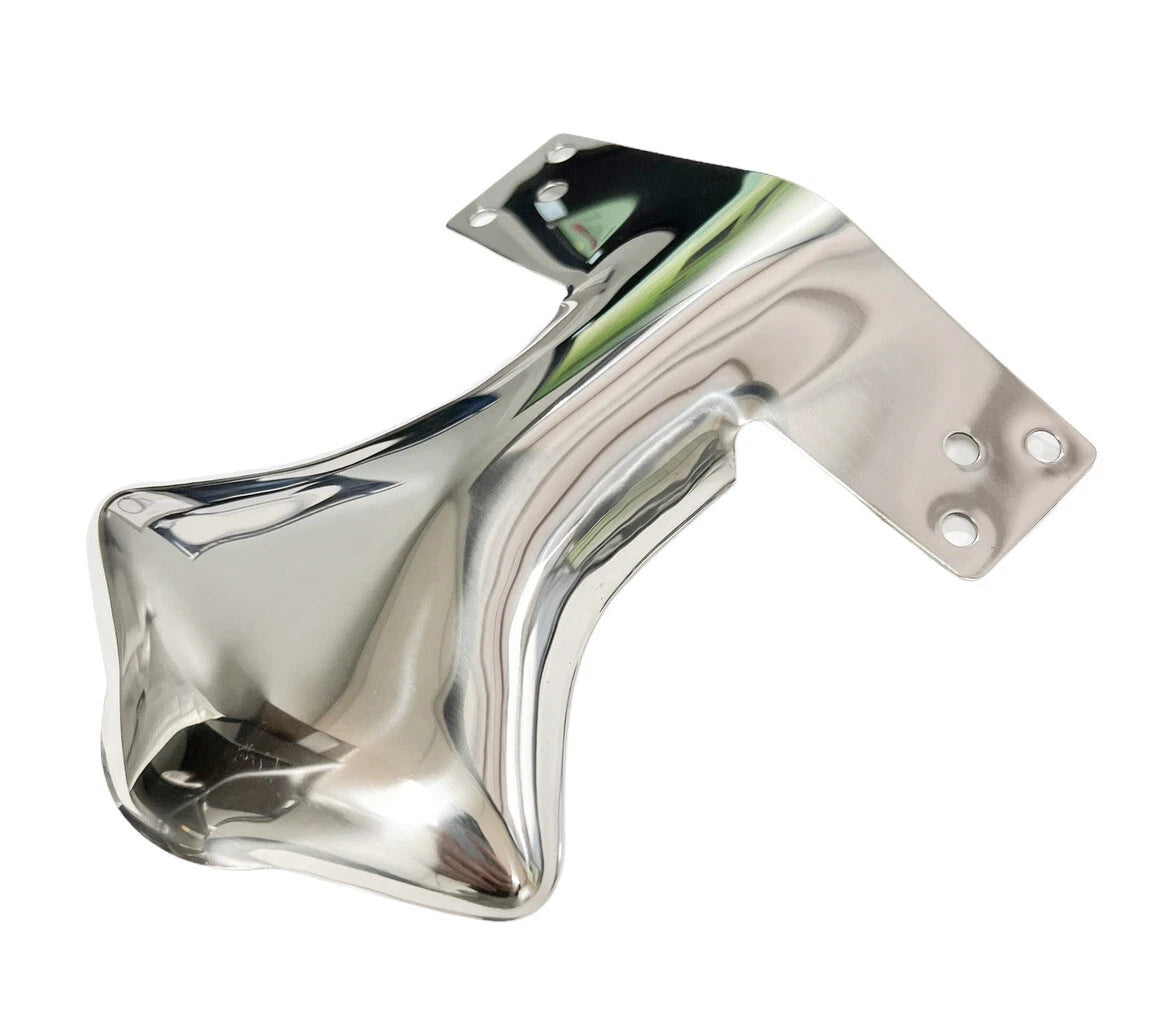 Stainless Exhaust Tail Pipe Deflector Shield for Cars Trucks SUVs (Universal)