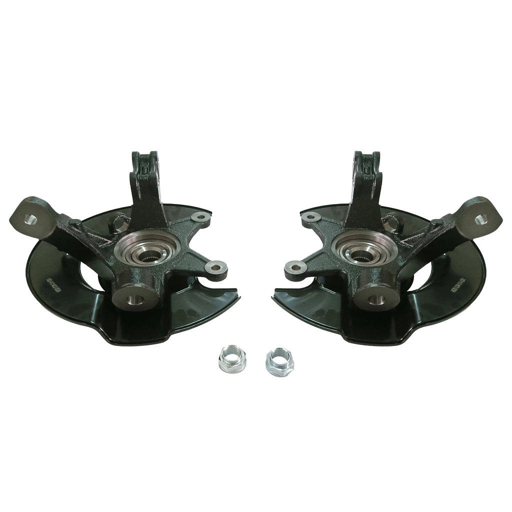 Pair Front Steering Knuckle & Wheel Bearing Hub Assembly for Honda Pilot (2003-2008)