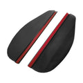 2X Black Rear View Side Mirror Eyebrow Guard for Car Protect Kit