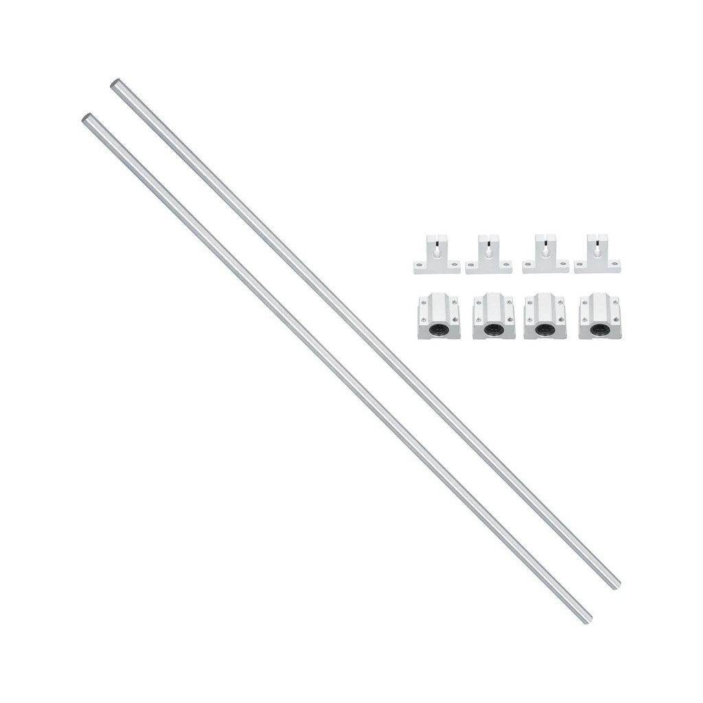 Set of 4 Linear Motion Rods with Bearings for Universal Applications