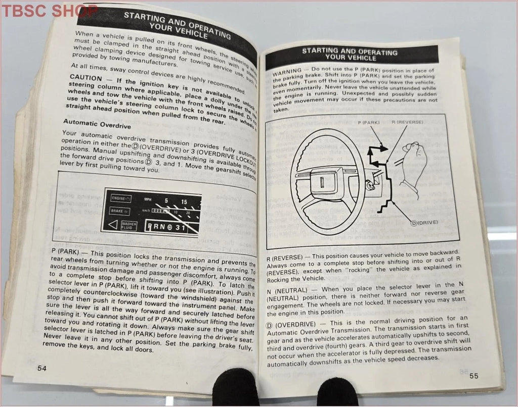 Owner's Guide for Ford Crown Victoria LTD (1982)