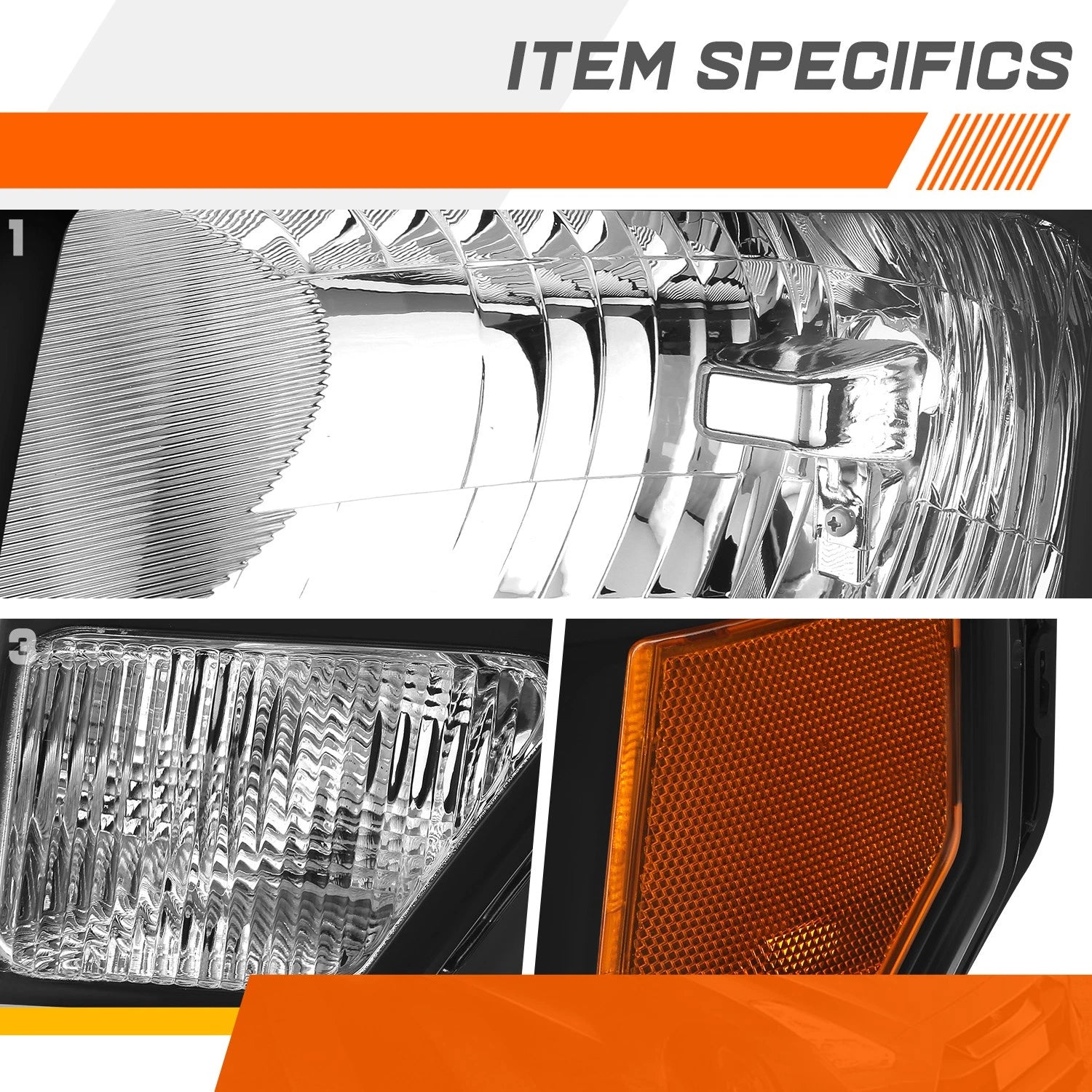 Set of 2 Smoked Headlights for Nissan Altima (2000–2001)
