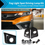 Set of 2 Fog Light Spot Driving Lamps for Honda Jazz GF (2014–2017)