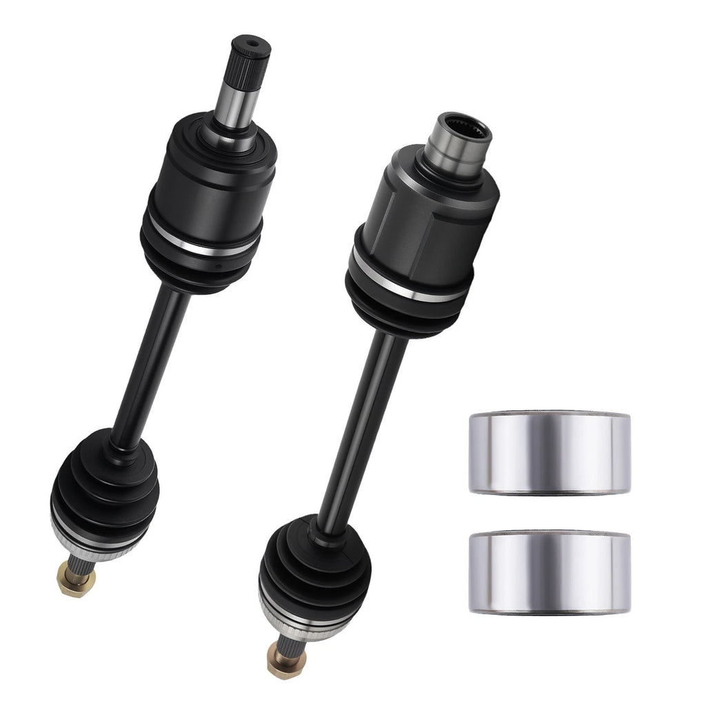Set of 4 CV Drive Axles + Wheel Bearings for Honda CR-V (1997–2001)